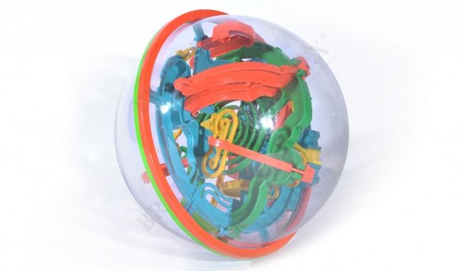 Игрушка-головоломка детская "ШАР-ЛАБИРИНТ" (3D Perplexus) Игрушка-головоломка детская "ШАР-ЛАБИРИНТ" (3D Perplexus)