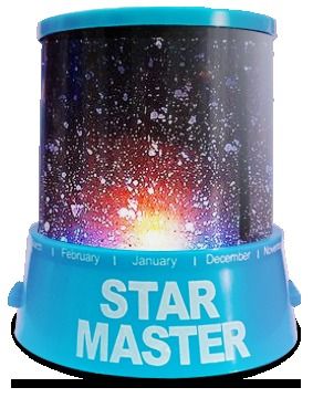Ночник проектор звездного неба Star Beauty (синий)
